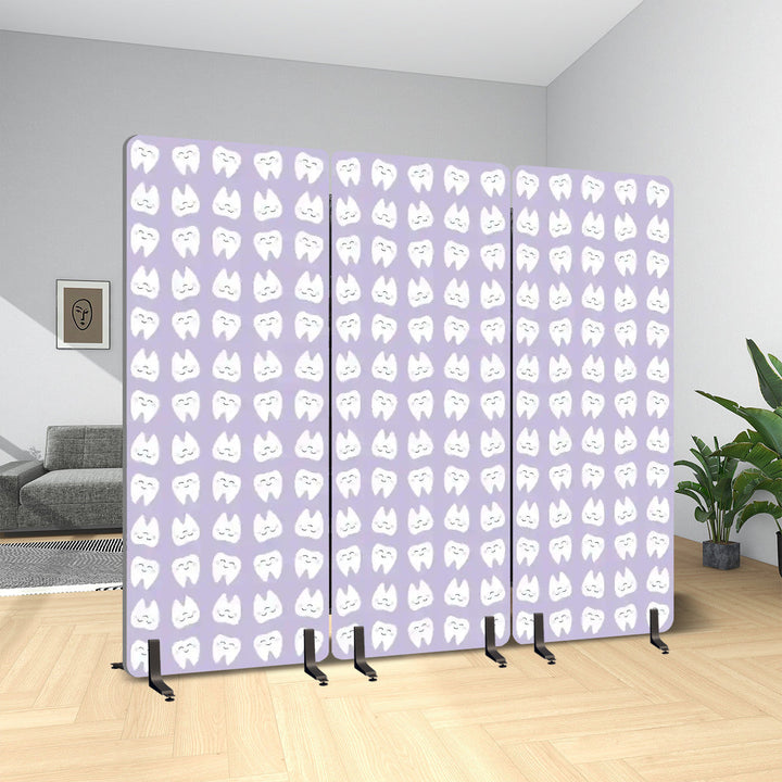 3 Panel Sound-Absorbing Room Divider / Happy Tooth