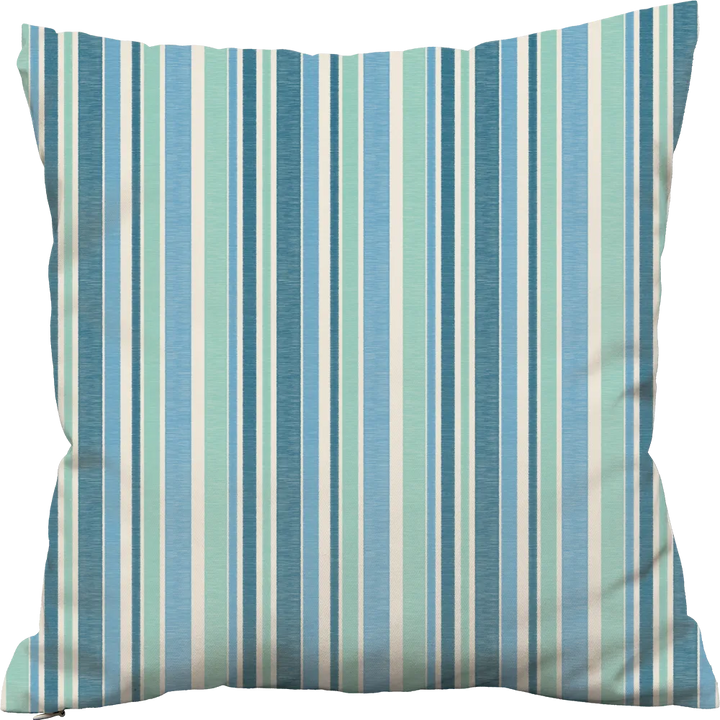 Blues &amp; Greens Anthology Duvet Cover Set – Ikat Damask (Aquastone)