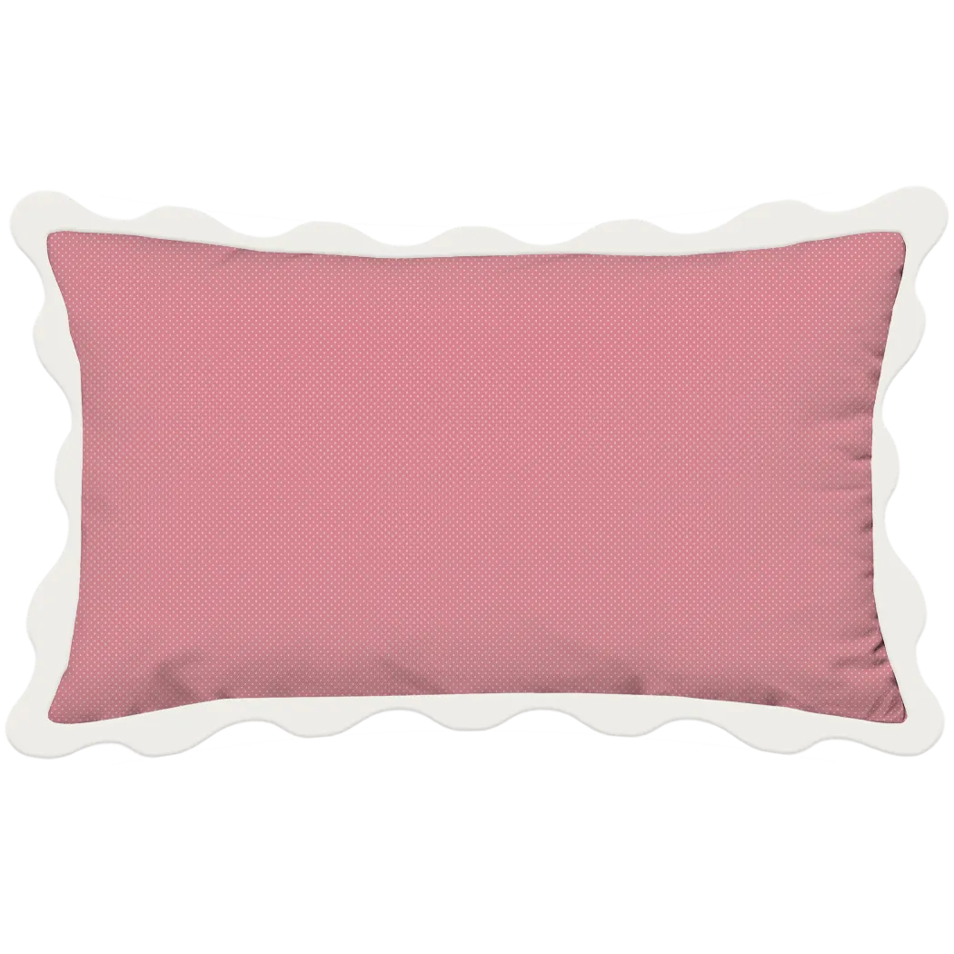 Vintage Cottage Collection Scalloped Duvet Cover Set - Emma (Peony)