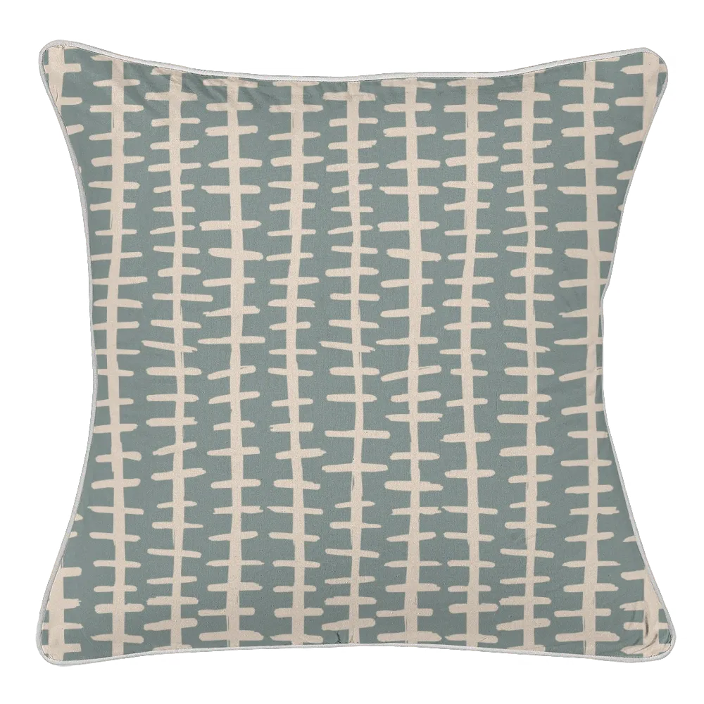 Ikat Fusion Coordinates Pair – Sand &amp; Sea (Steel)
