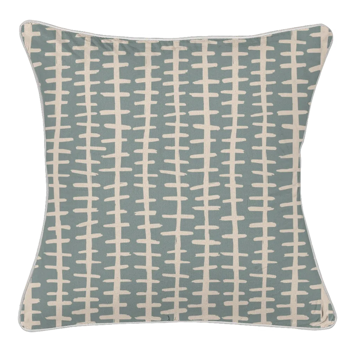 Ikat Fusion Coordinates Pair – Sand &amp; Sea (Steel)