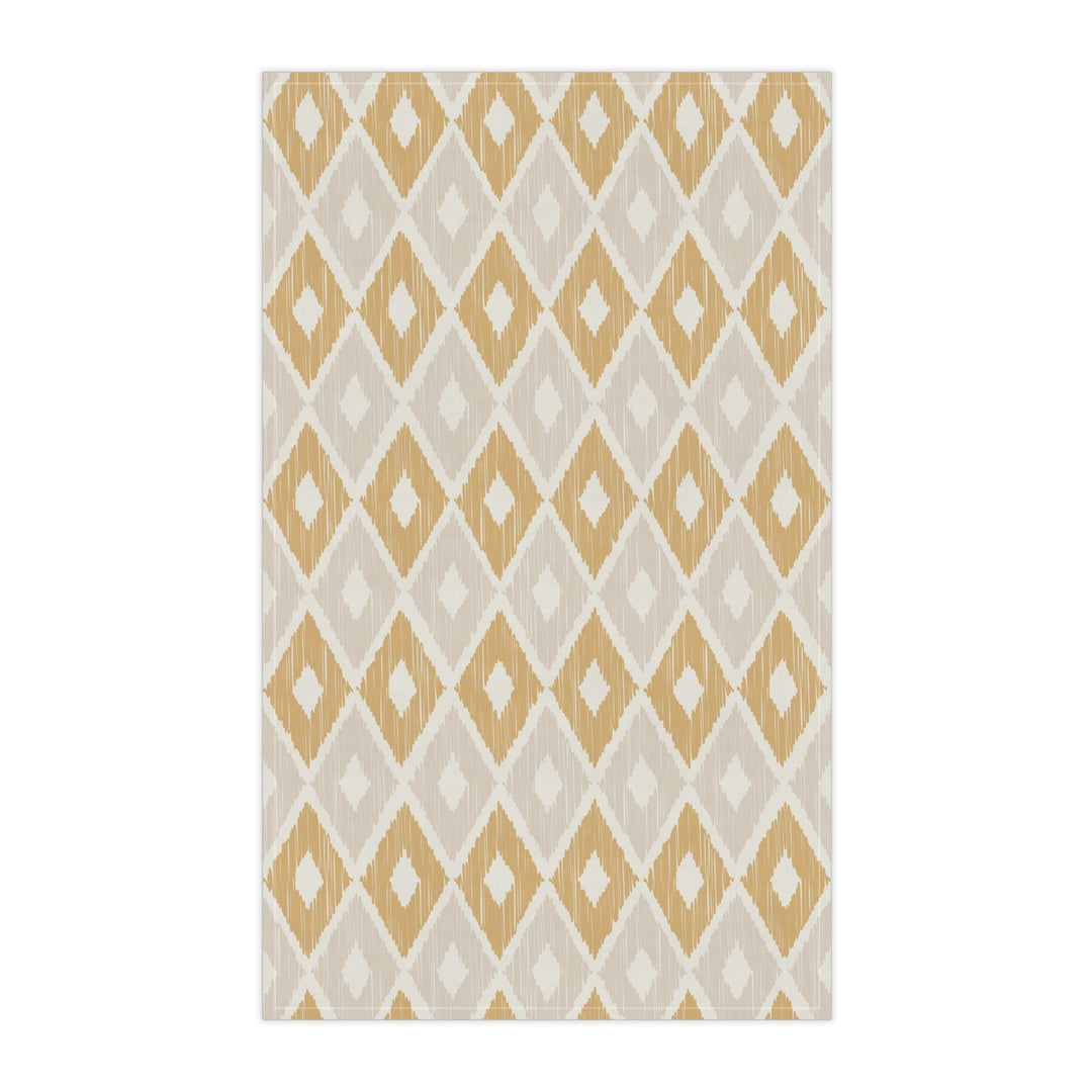 Cotton Twill Tea Towel / Ikat Design