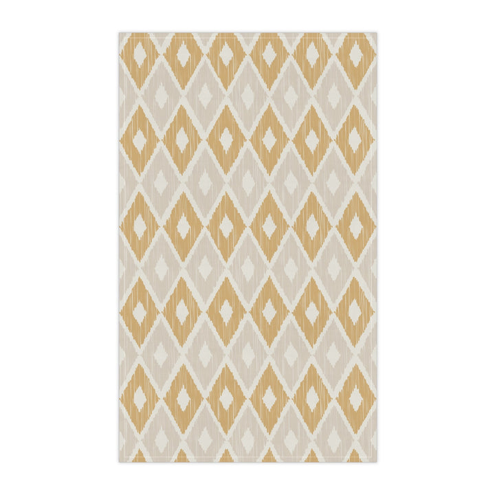 Cotton Twill Tea Towel / Ikat Design