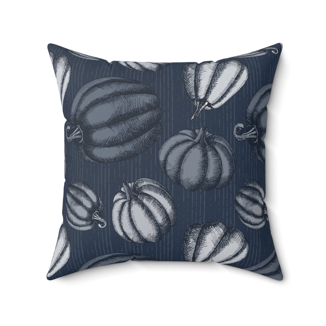 Microsuede Cushion / Cozy Pumpkins