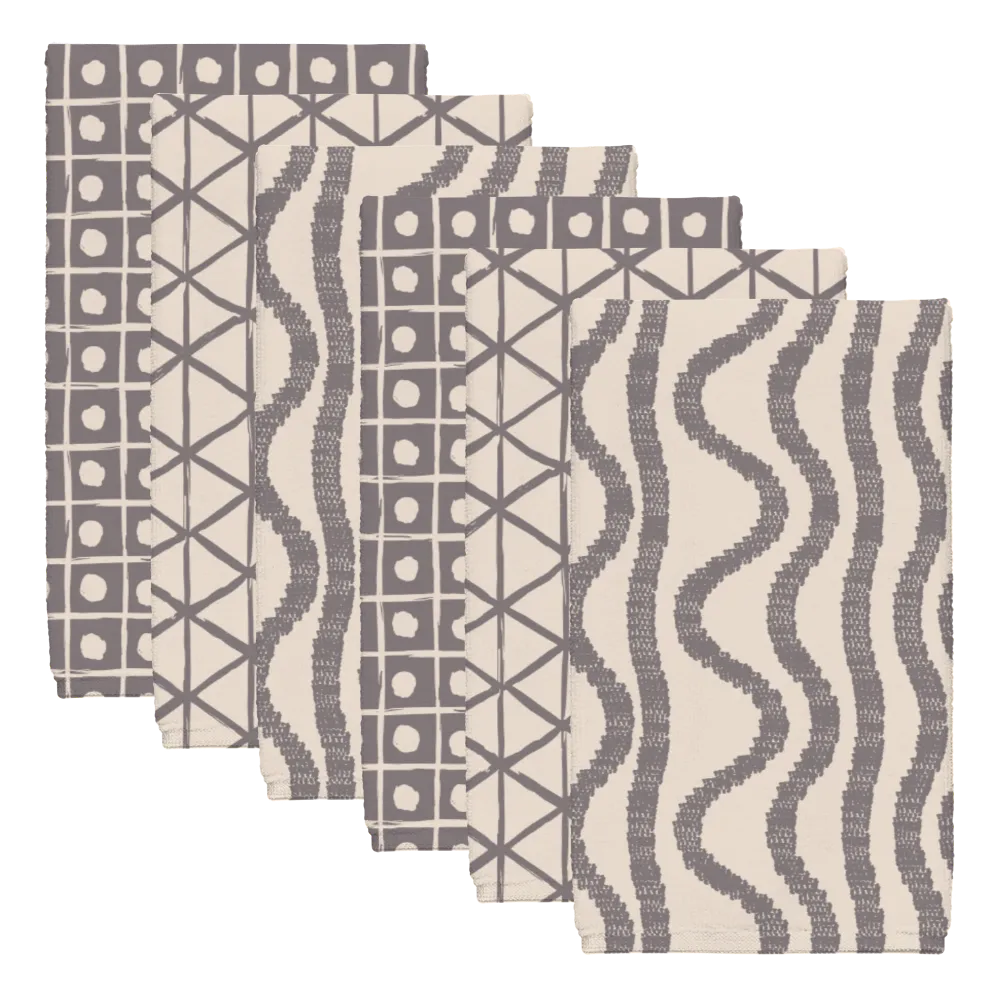 Natural Neutrals Tea Towel Set (6) – Common Thread