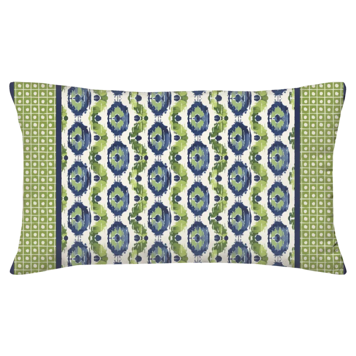 Kelp Ribbon Duvet Cover Set | Ikat Fusion Collection