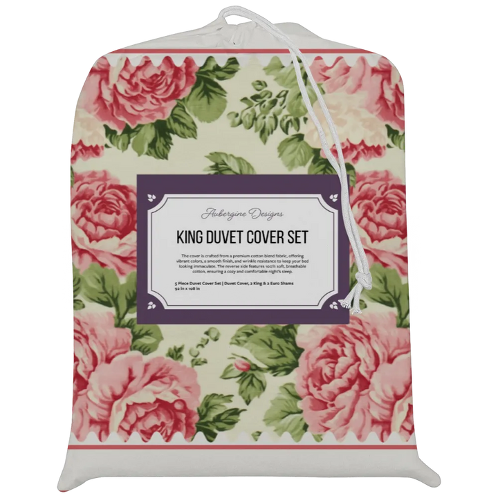 Vintage Cottage Collection Duvet Cover Set - Sharron