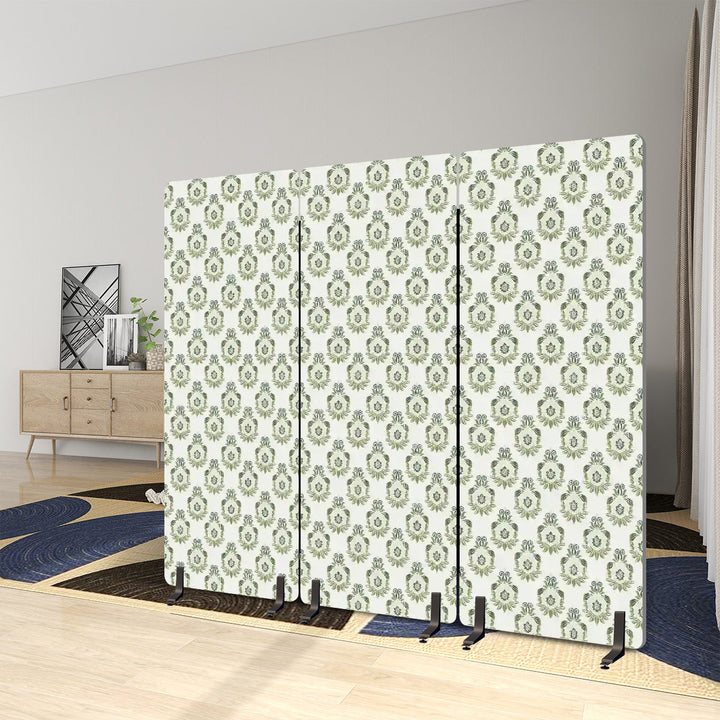 3 Panel Sound-Absorbing Room Divider / Ikat