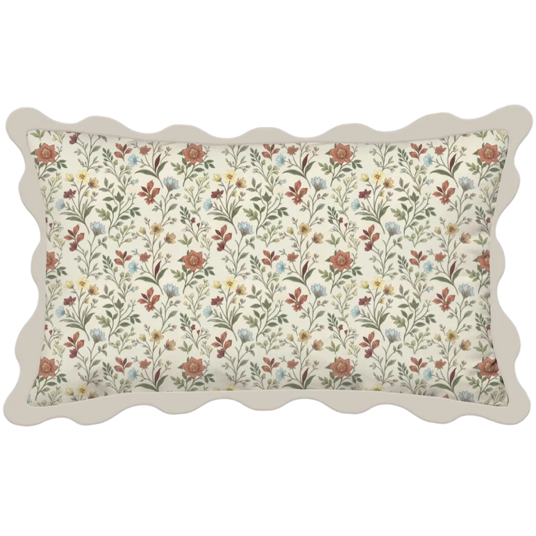 Form &amp; Field™ Scalloped Duvet Cover Set – Floral