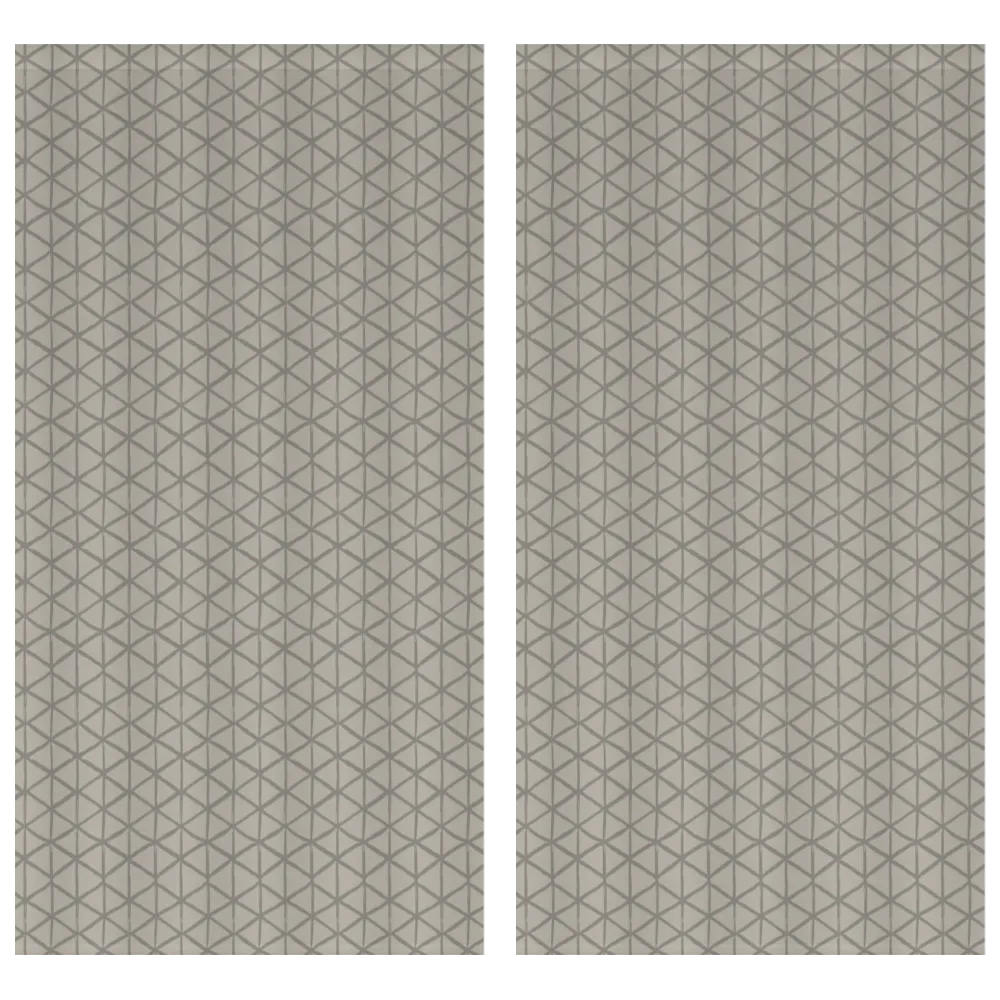 Natural Neutrals Curtain Panel Set – Overcast (Cubic)
