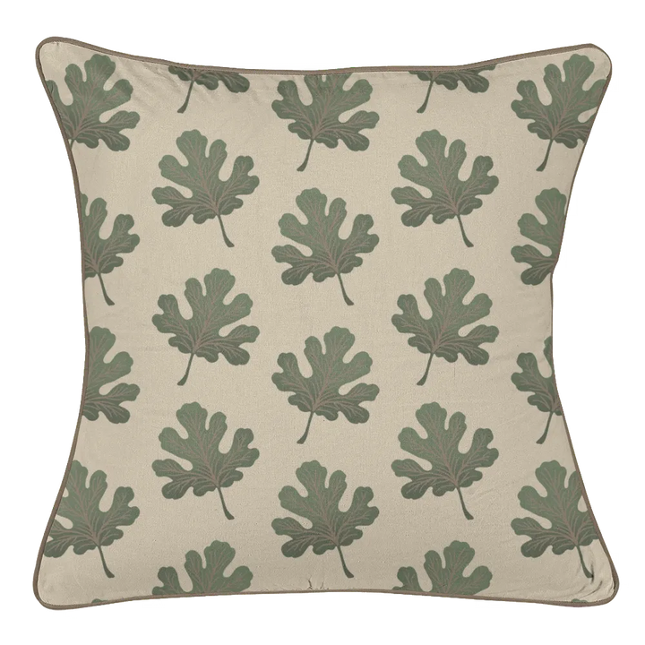 Verdant Fig™ Pillow Trio - Stamped Fig (Parchment)