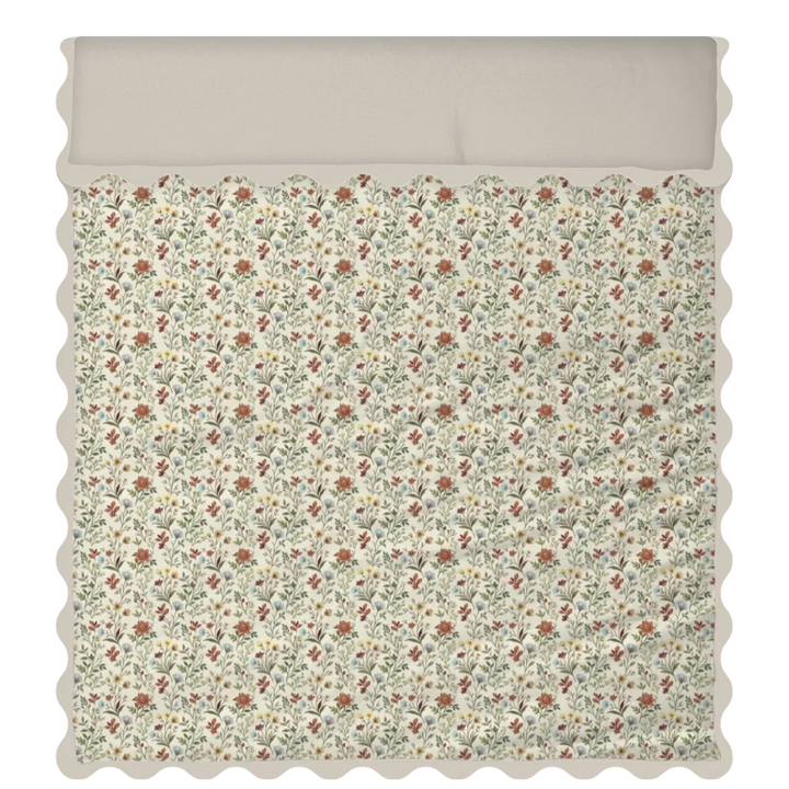 Form &amp; Field™ Scalloped Duvet Cover Set – Floral