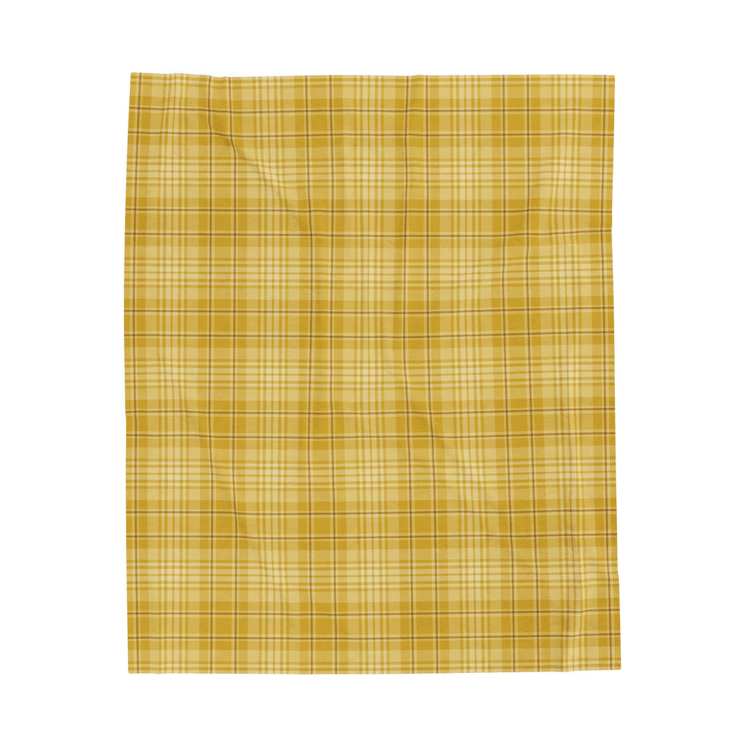 Velveteen Plush Blanket / Winter Holiday Plaids