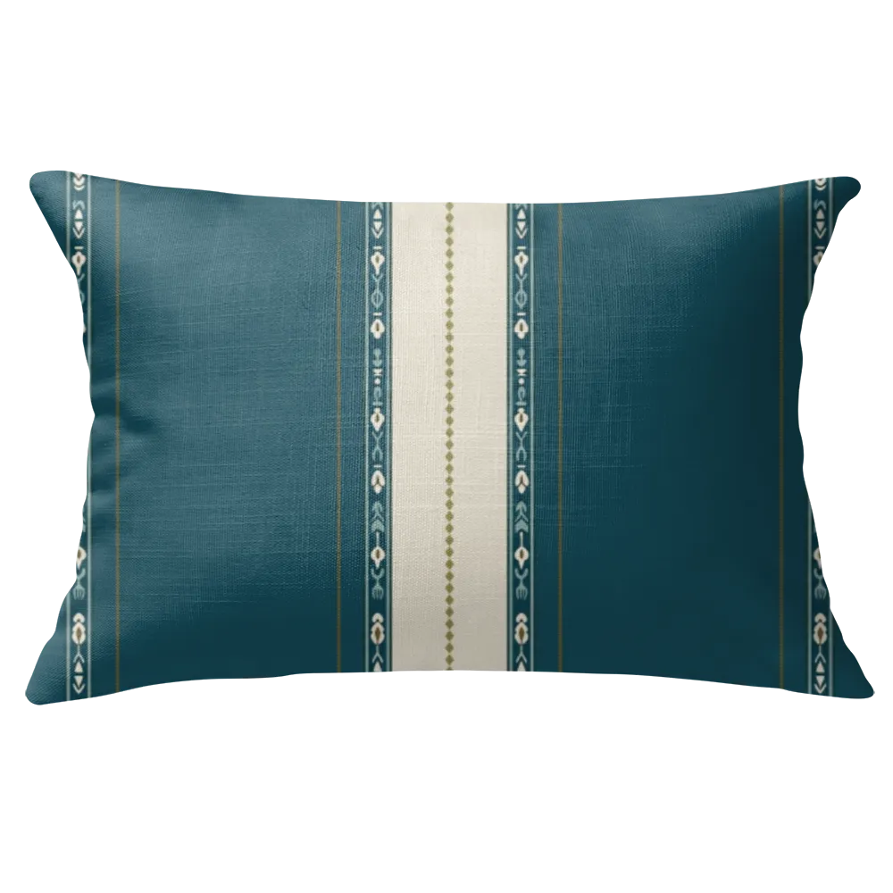 Sunlit Garden Pillow Trio - Heart Scroll