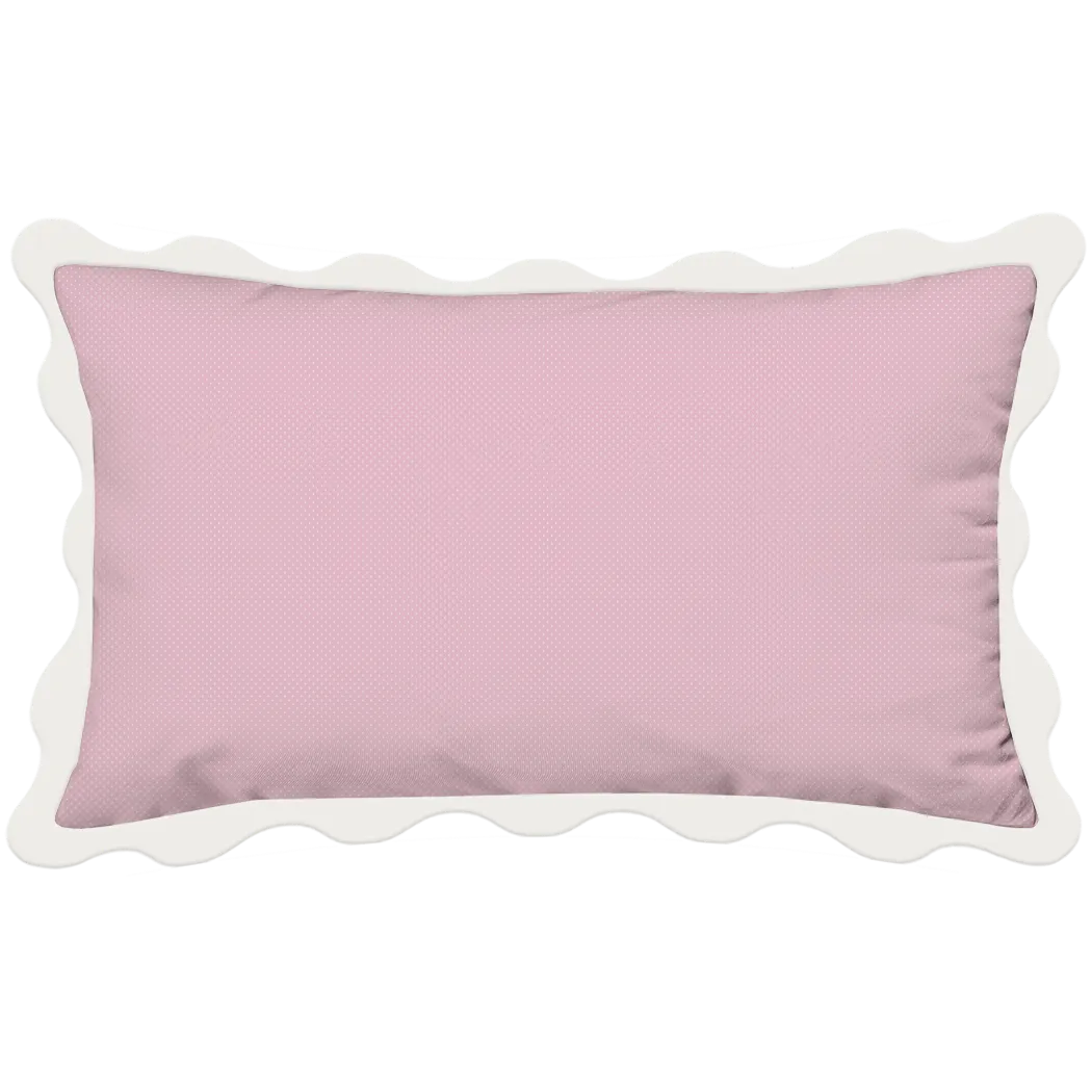 Vintage Cottage Collection Scalloped Duvet Cover Set - Emma (Lilac)