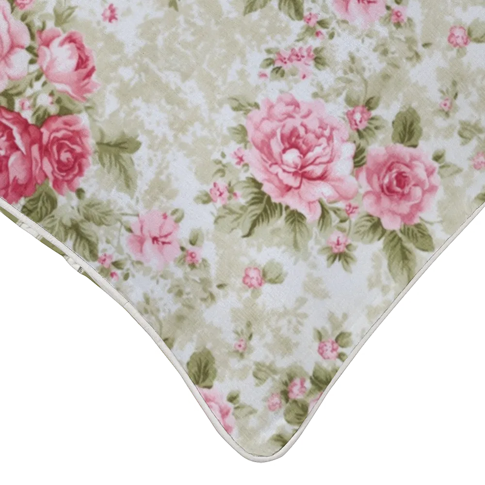 Vintage Cottage Collection Reversible Throw Pillow - Shelaugeh