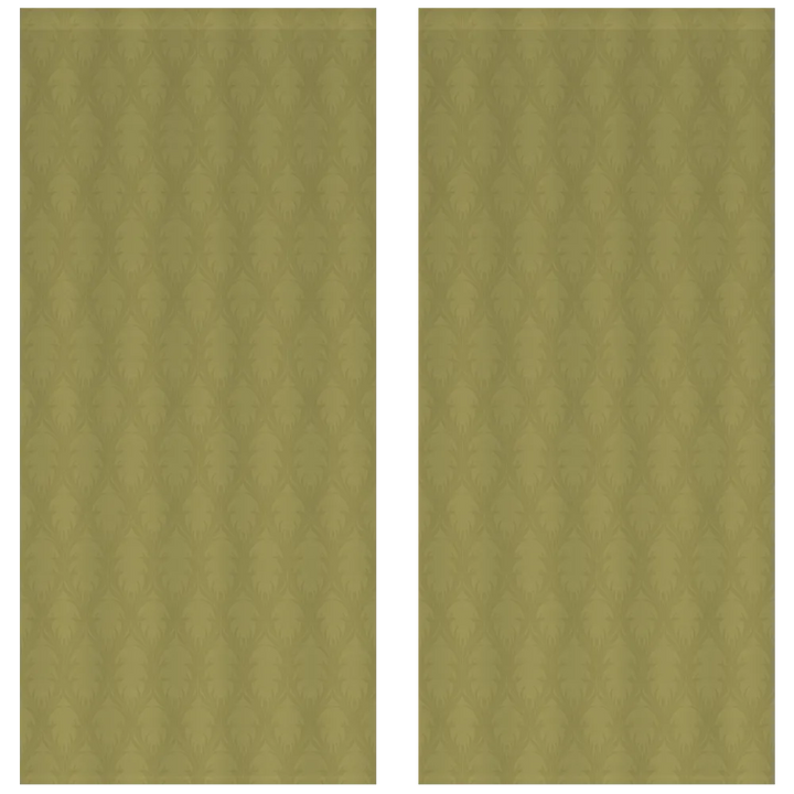 Sunlit Garden™ Curtain Panel Set (2 Panels) – Ogee Trellis