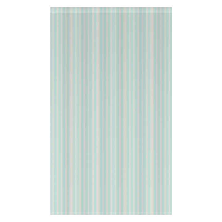 Window Curtain Set - Cotton Blend (2 Panels) | French Stripe - Windowpane