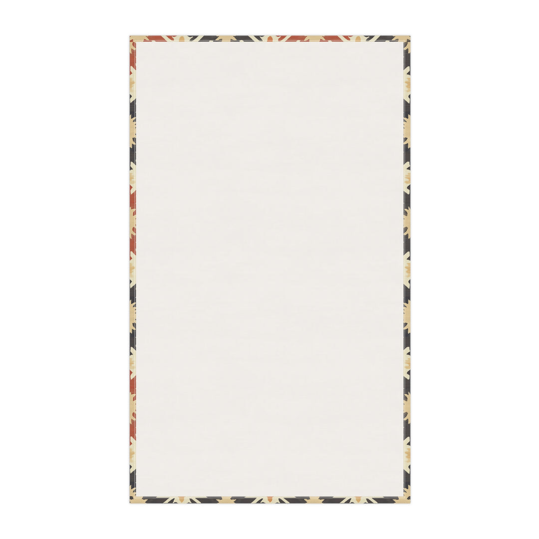 Cotton Twill Tea Towel / Fall Ikat - Fall Spice