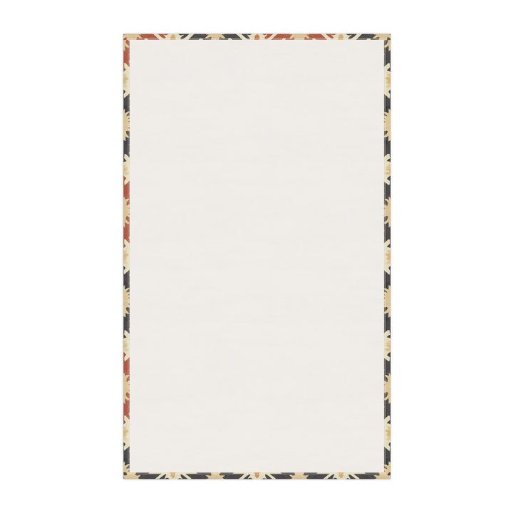 Cotton Twill Tea Towel / Fall Ikat - Fall Spice