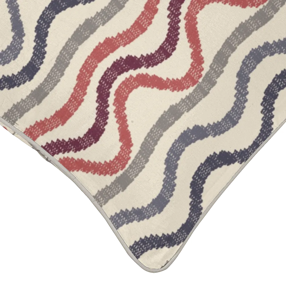 Ikat Fusion Coordinates Pair – Americana (Brick)