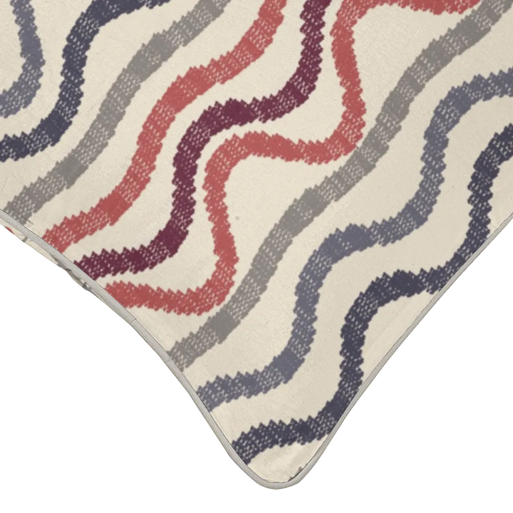Ikat Fusion Coordinates Pair – Americana (Brick)
