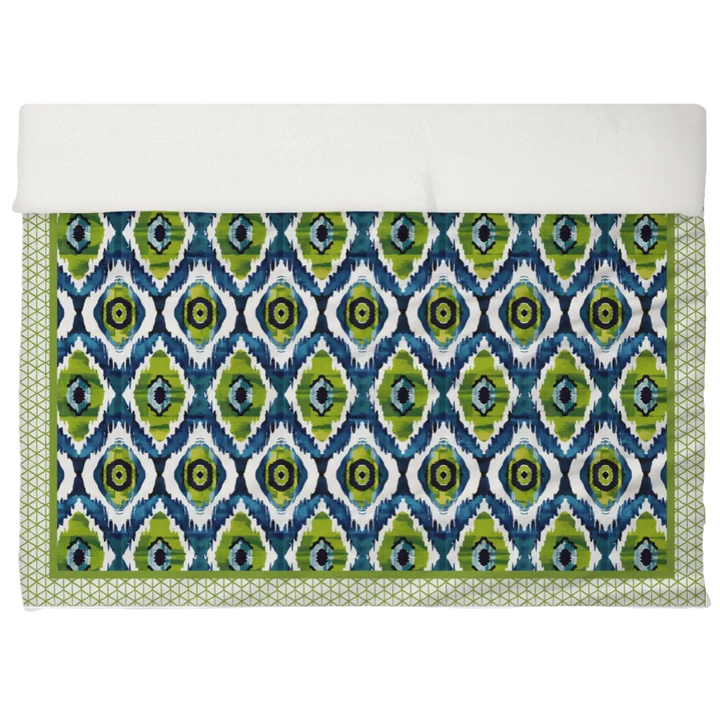 Lily Pad Duvet Cover Set | Ikat Fusion Collection