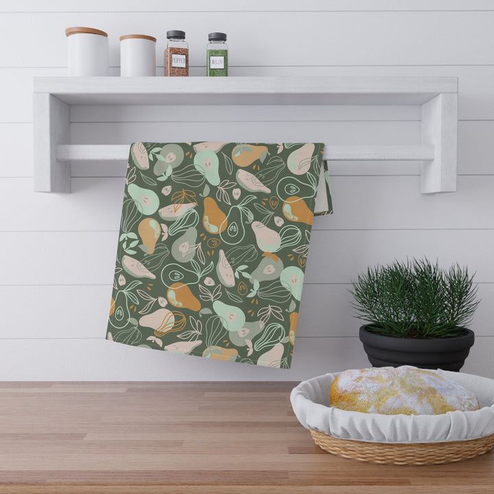 Cotton Twill Tea Towel / Pears