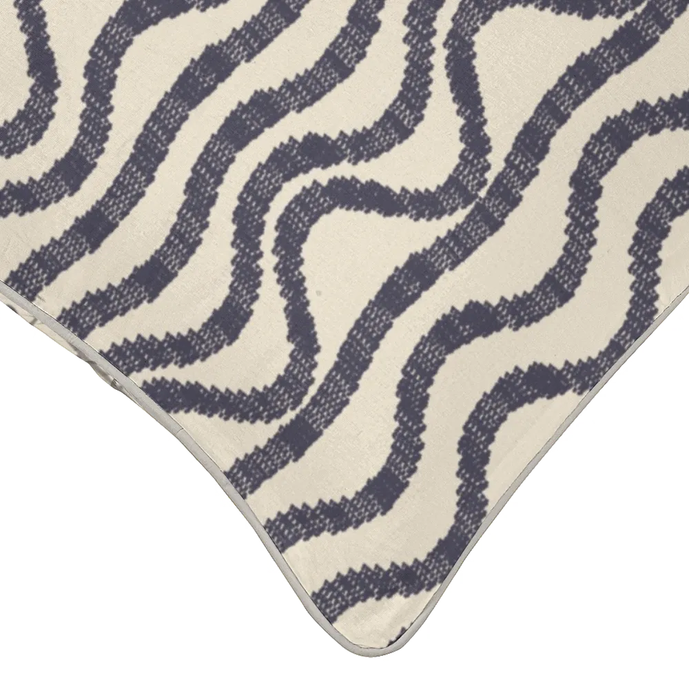 Ikat Fusion Coordinates Pair – Americana (Indigo)