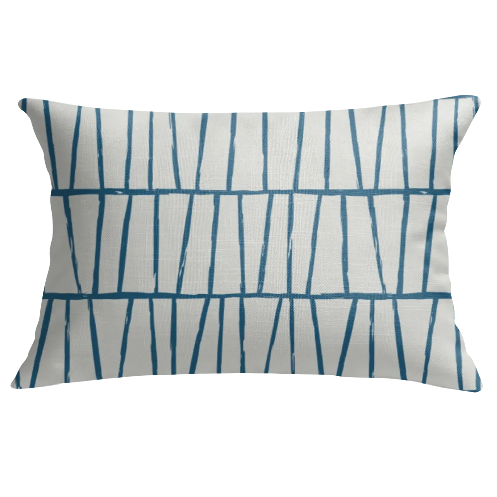 Ikat Fusion Coordinates Pair – Lily Pad (Pond)