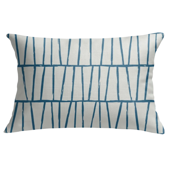 Ikat Fusion Coordinates Pair – Lily Pad (Pond)