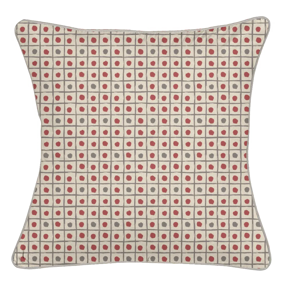 Ikat Fusion Coordinates Pair – Americana (Brick)