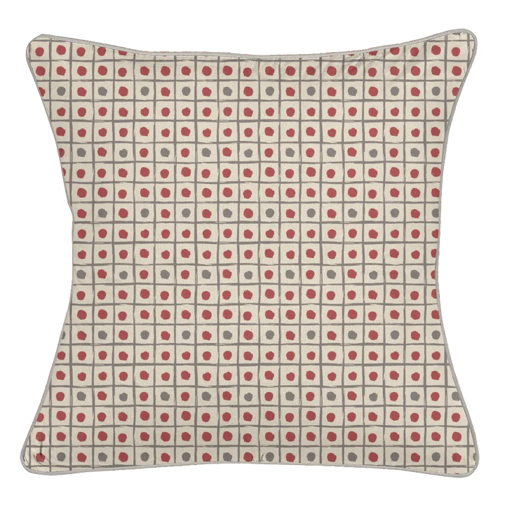 Ikat Fusion Coordinates Pair – Americana (Brick)