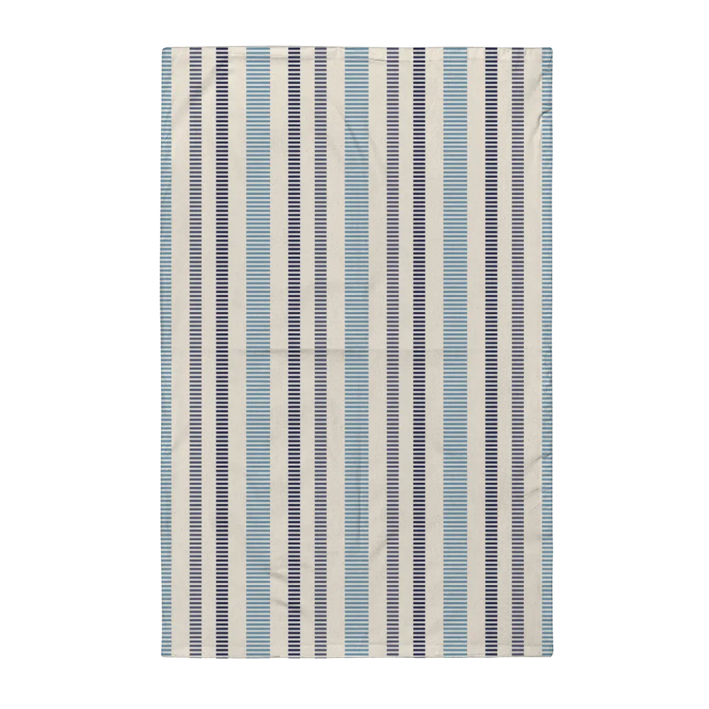 Ikat Fusion Tea Towel Set (6) – Peridot Blues