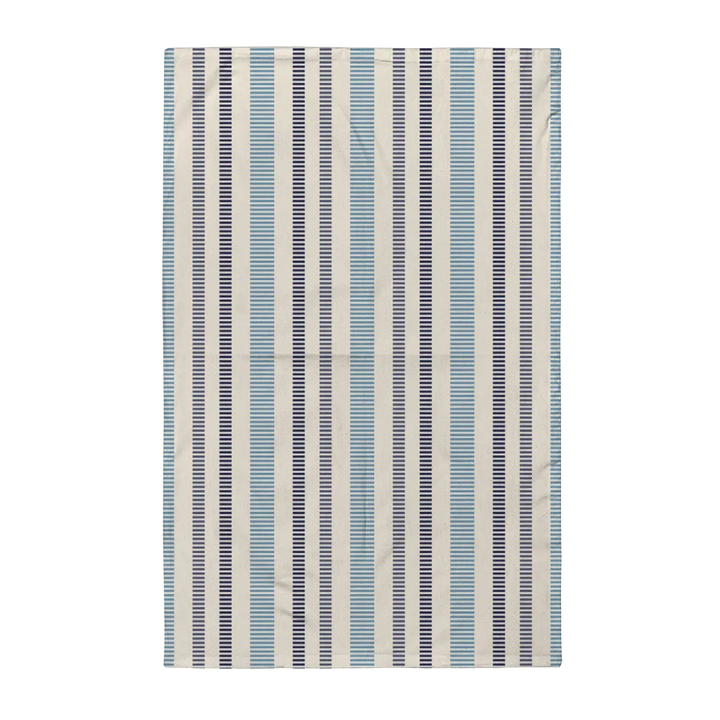Ikat Fusion Tea Towel Set (6) – Peridot Blues