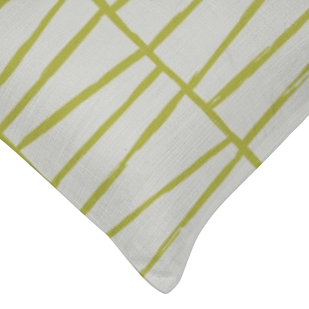 Ikat Fusion Coordinates Pair – Lily Pad (Leaf)