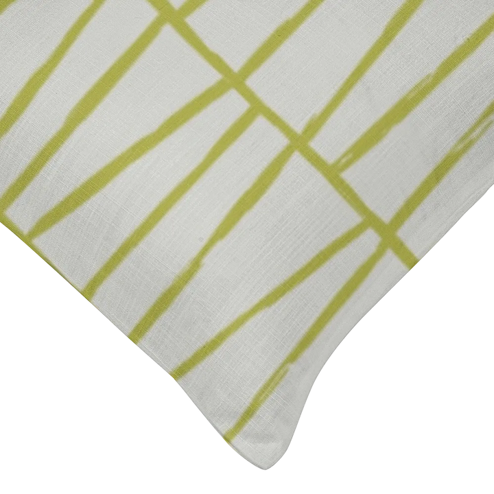 Ikat Fusion Coordinates Pair – Lily Pad (Leaf)