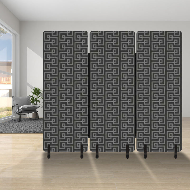 3 Panel Sound-Absorbing Room Divider / Tamesis