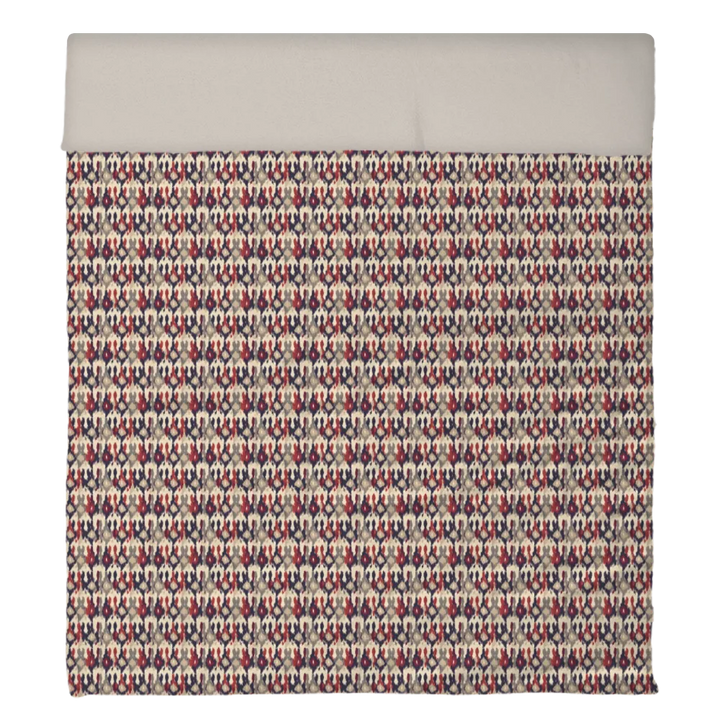 Americana Duvet Cover Set | Ikat Fusion Collection