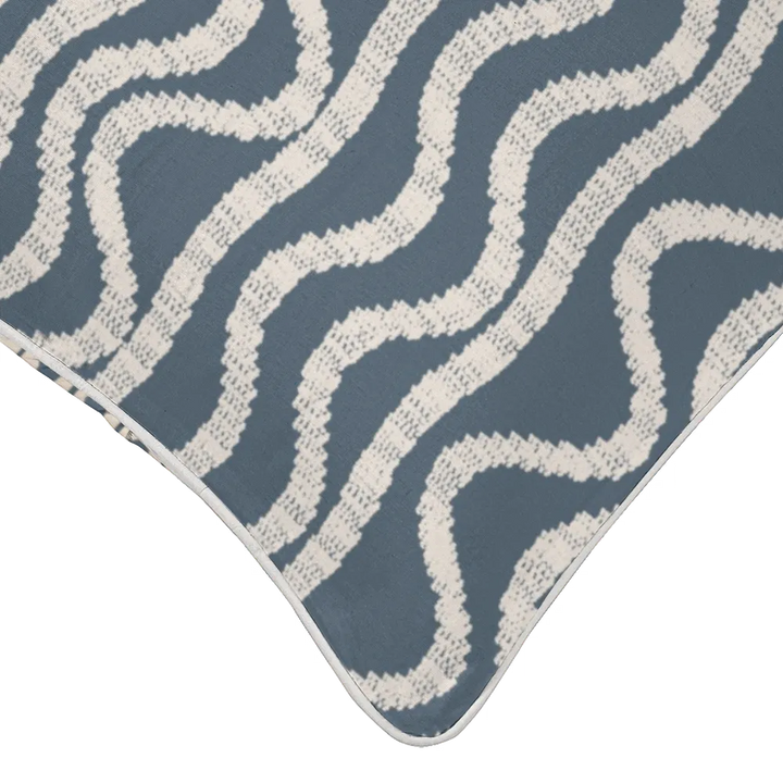 Ikat Fusion Pillow Trio – Sand &amp; Sea Geometric