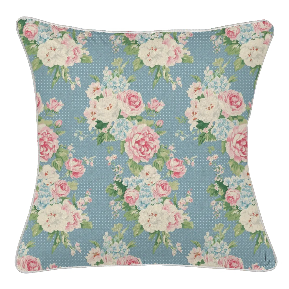 Emma – Reversible Throw Pillow | Vintage Cottage Collection