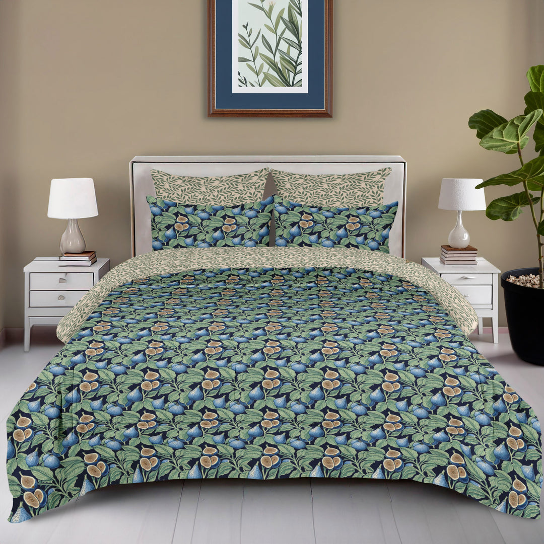 Verdant Fig™ Reversible Comforter Set - Fig &amp; Ink