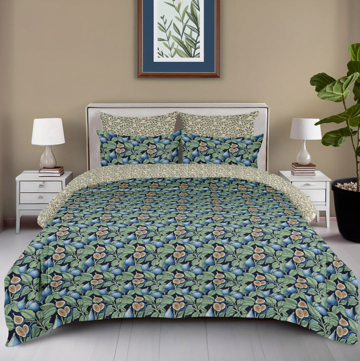 Verdant Fig™ Reversible Comforter Set - Fig &amp; Ink
