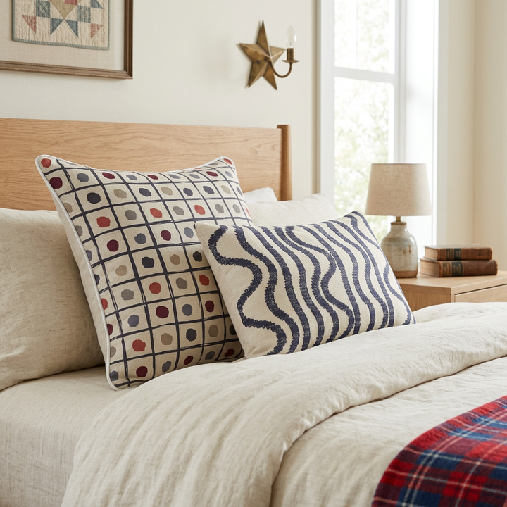 Reversible Pillow Pair – Heritage