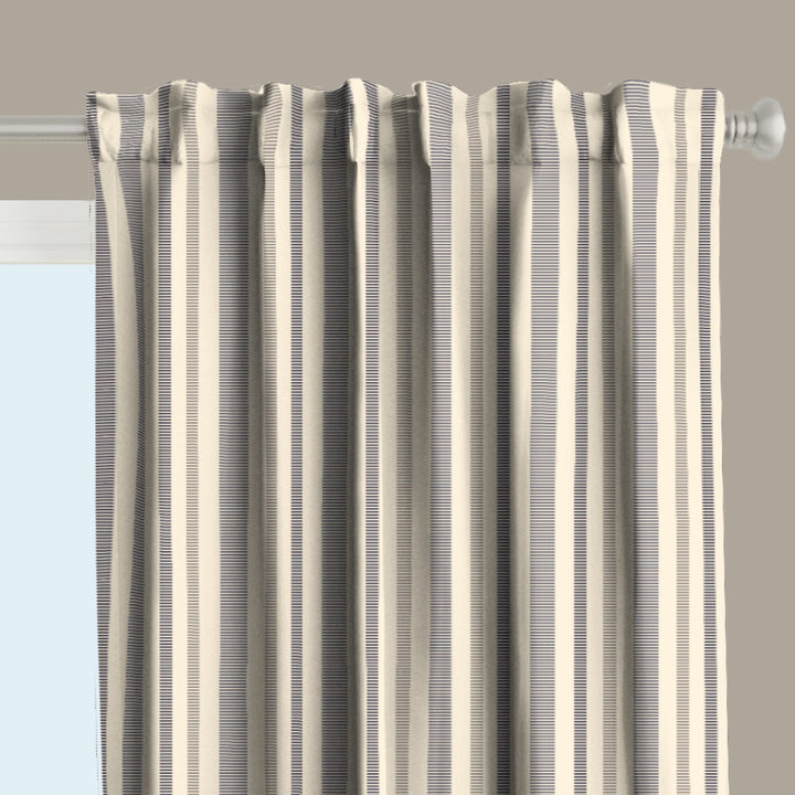 Ikat Fusion Curtain Panel Set – Americana