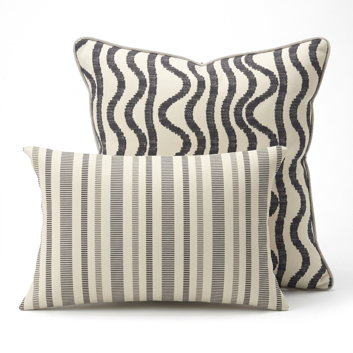 Ikat Fusion Coordinates Pair – Americana (Indigo)