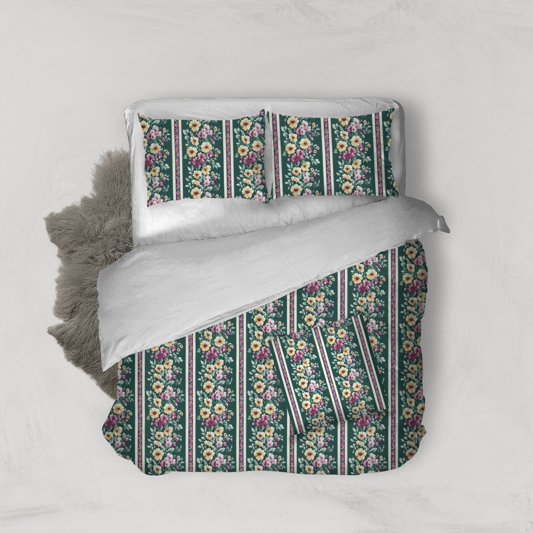 Vintage Cottage Collection Duvet Cover Set - Meredith