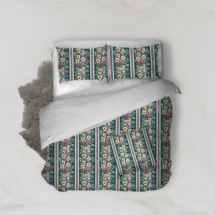 Vintage Cottage Collection Duvet Cover Set - Meredith