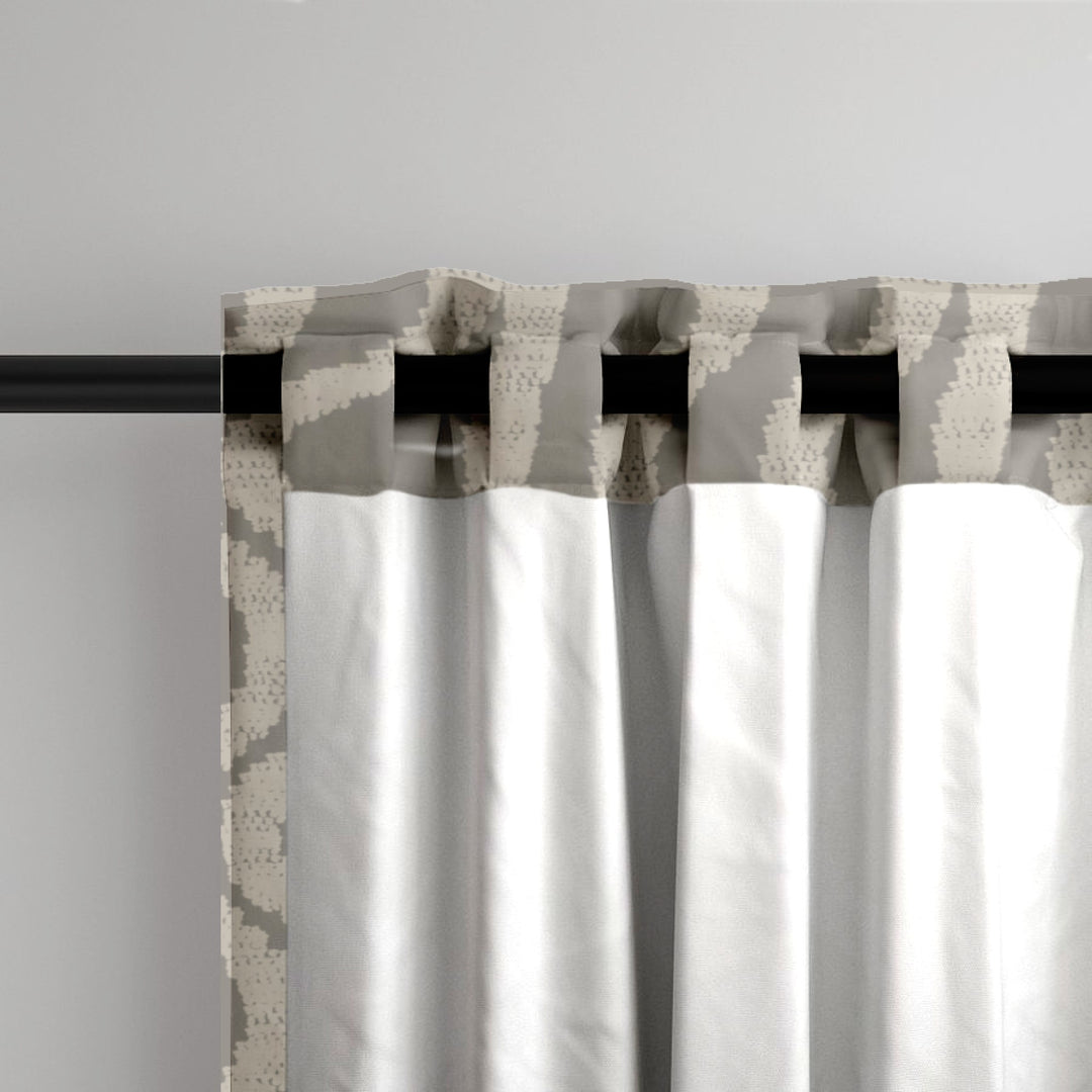 Natural Neutrals Curtain Panel Set – Overcast (Swoodle)