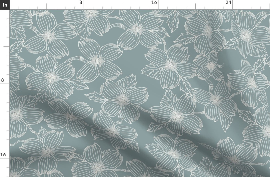 Fabric | Dogwood - Delft (SW - Naturally Refined Collection)